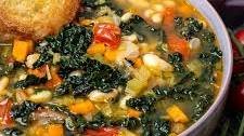 Tuscan White Bean and Kale Soup (Ribollita)