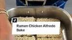 Upgrade Your Instant Noodles with Ramen Chicken Alfredo ...