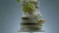 Vanilla-Citrus Naked Wedding Cake