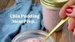 Vanya Insull | Meal Prep: Raspberry Chia Puddings ✨ Makes ...