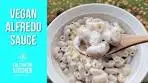 Vegan Alfredo Sauce!! GF Oil-Free & No Nutritional Yeast 🧀