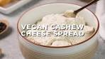 Vegan Cashew Cheese Spread Recipe