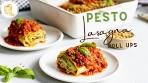 Vegan Lasagna Roll-Ups with Pesto Ricotta | plant based ...