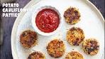 VEGAN POTATO CAULIFLOWER PATTIES | Vegan Richa ...