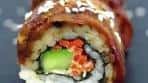 Vegan sushi! Eggplant Dragon Roll | Vegan sushi! Eggplant ...