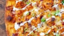 Vegetarian Buffalo Cauliflower Pizza