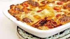 Vegetarian lasagne