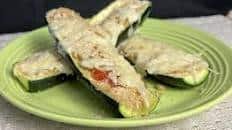 Vegetarian Zucchini Boats
