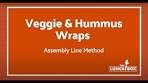 Veggie and Hummus Wraps