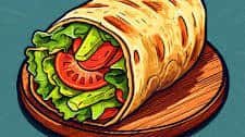 Veggie-Packed Rainbow Wraps