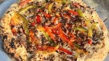 Venison Italian Sausage White Pizza