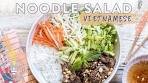 Vietnamese Beef NOODLE SALAD (Bun Bo Xao)