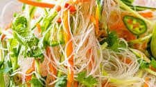 Vietnamese Noodle Salad with Tangy Dressing