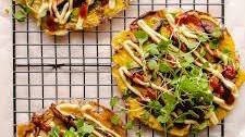 Vietnamese Pizza Recipe (bánh tráng nướng)