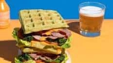 Waffle sandwich