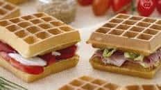 Waffle sandwich