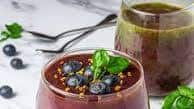 Watercress and Blueberry Smoothie