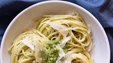 Watercress Pesto with Linguine