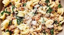 Weeknight Spinach & Sausage Pasta