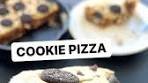 We’re Hungry | Chocolate chip cookie pizza😋 . Here’s what ...