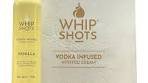 Whip shots vanilla vodka infused whipped cream cutique stores