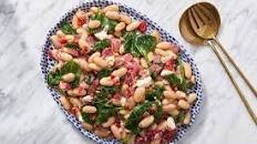 White Bean & Spinach Salad with Feta & Lemon