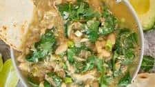 White Chicken Chili with Kale