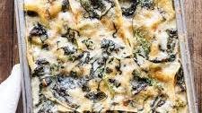 White Pesto Spinach Lasagna