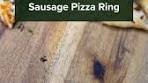 Wide Open Spaces | Venison Italian Sausage Pizza Ring ...