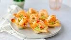 Wonton Guacamole Cups with Sweet Chili Shrimp- Easy Party ...