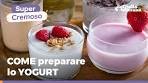 Yogurt FATTO IN CASA con SOLO 2 INGREDIENTI!😍Ti ...