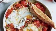 Za'atar Baked Eggs