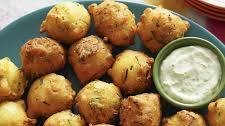 Zucchini Basil Hush Puppies