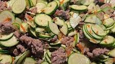 Zucchini Casserole with Sausage