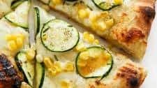 Zucchini Corn Pizza