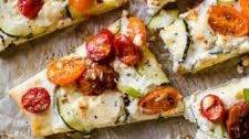 Zucchini & Herbed Ricotta Flatbread