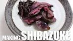 【Pickles】Shibazuke/pickled cucumbers and eggplants with ...