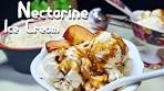 🍑 Try Nectarine-Flavored Ice Cream - Easy Homemade ...