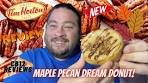 🍩 Tim Hortons "NEW" Maple Pecan Dream Donut #foodreview ...