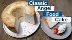 🔵 Classic Angel Food Cake Recipe So Light & Airy!!