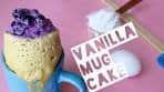 1 Minute Vanilla Mug Cake | Healthy Vanilla Protein Mug ...