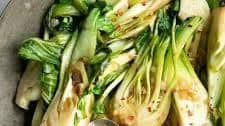 10 Minute Garlic Bok Choy Recipe