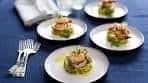 10 minute Garlic Prawns with Avocado Salad Recipe & ...