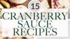 15 Leftover Cranberry Sauce Recipes