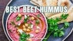 15-Minute Beetroot Hummus Recipe | The Mediterranean Dish