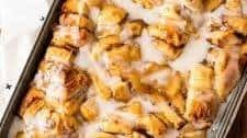 2 Ingredient Apple Cinnamon Roll Bake