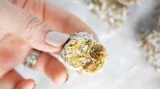 2 Ingredient Coconut Date Rolls