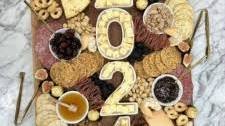 2024 New Year's Eve Cheese Board