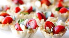 5-Ingredient Caprese Phyllo Cups