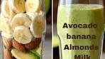 747fitness | 🥑🍌 ALMOND BANANA AVOCADO SMOOTHIE ...